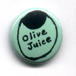 Olive Juice Logo (green) - 1" Button 
